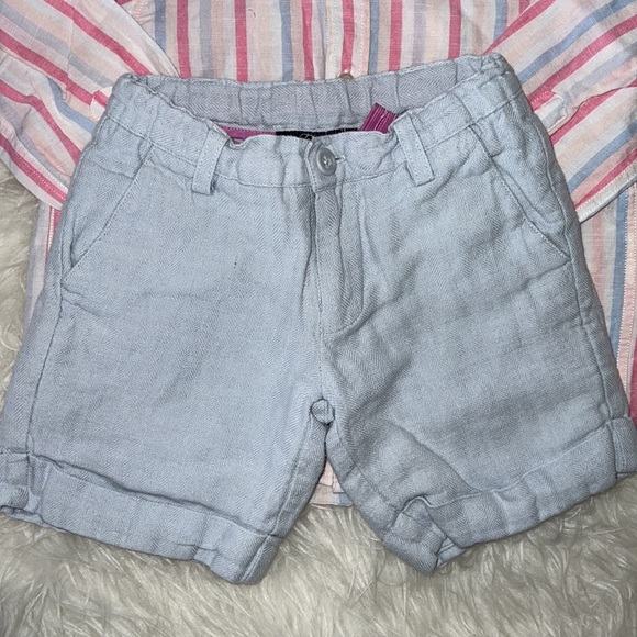 Boys linen matching set. ( Tizzas) great for Easter time! - Picture 4 of 7